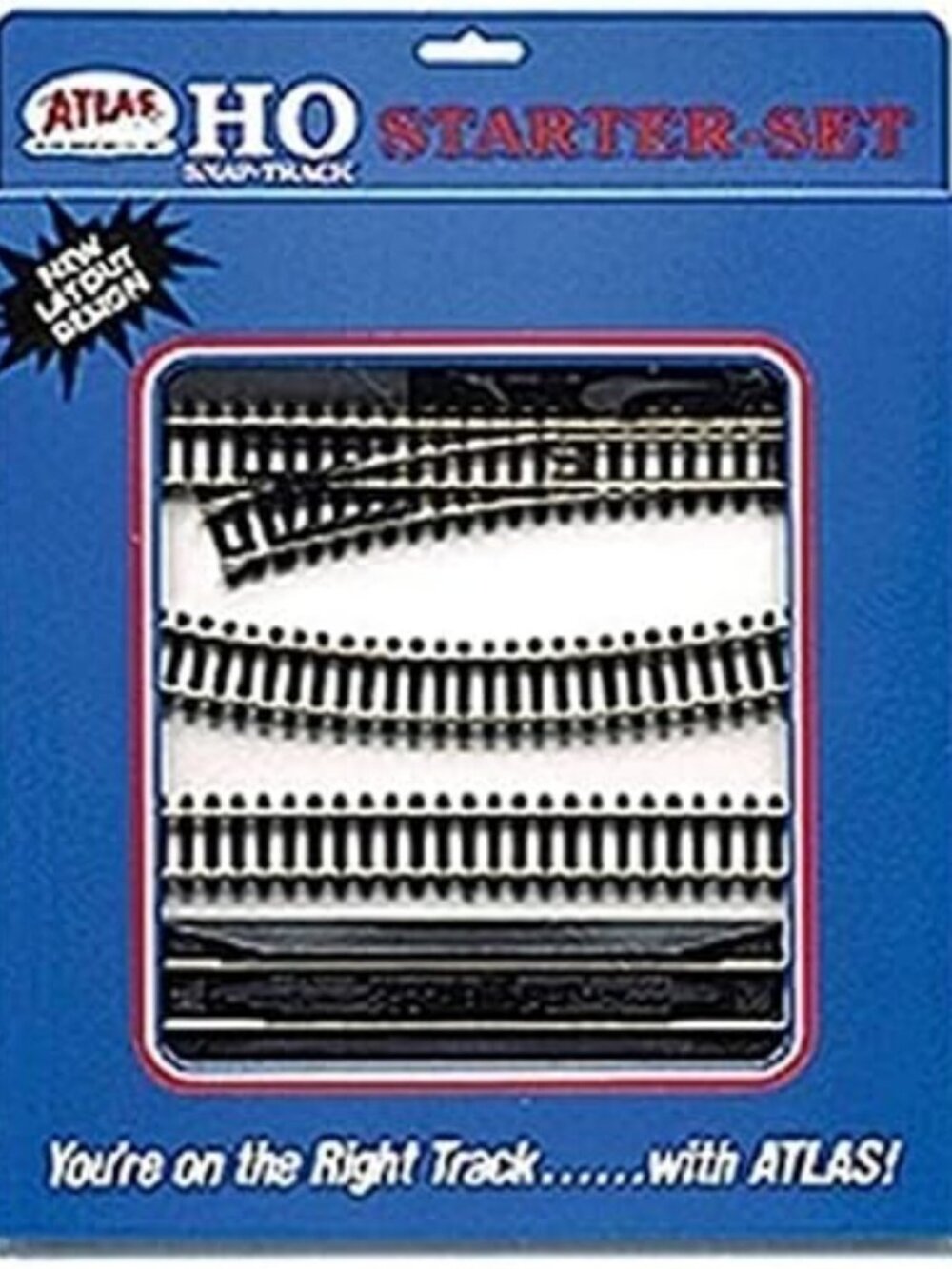 HO Scale Model Train Starter Set - Code 100 Track, N/S Layout, Complete Kit - Picture 2 of 2